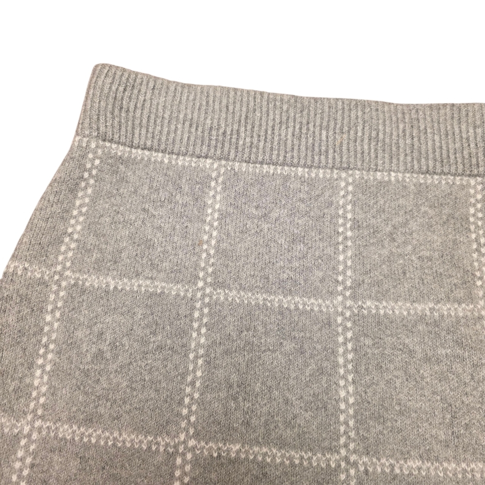 A New Day Gray Sweater Skirt Size L - Picture 3 of 10
